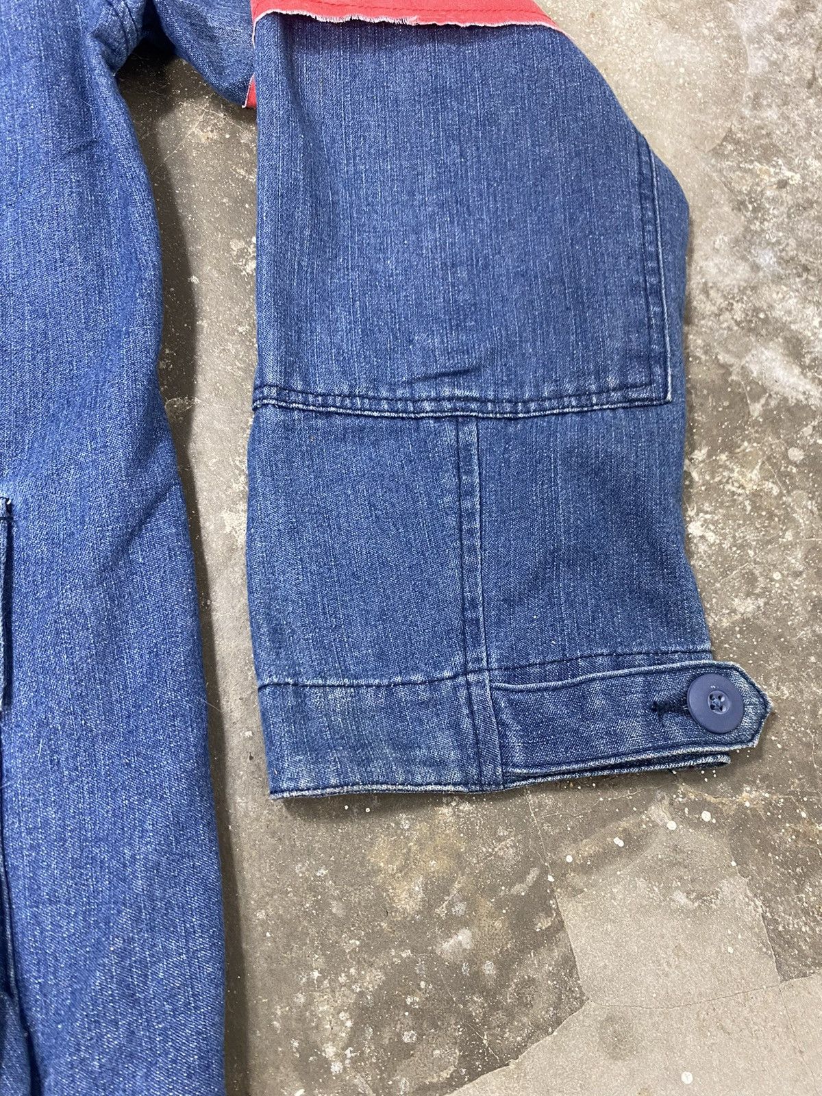 Japanese Brand A12 Rare - Baycrest Denim Chore Jacket Size US XL / EU 56 / 4 - 5 Thumbnail