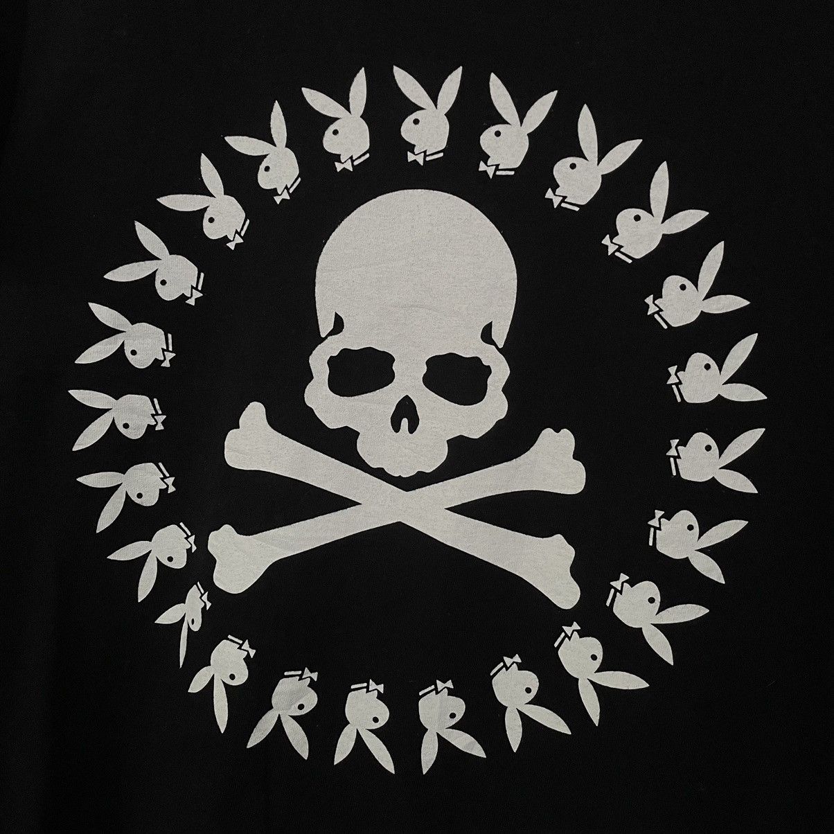 Affliction Skeleton Skulls x Bunny Streetwear T Shirt Size US S / EU 44-46 / 1 - 2 Thumbnail