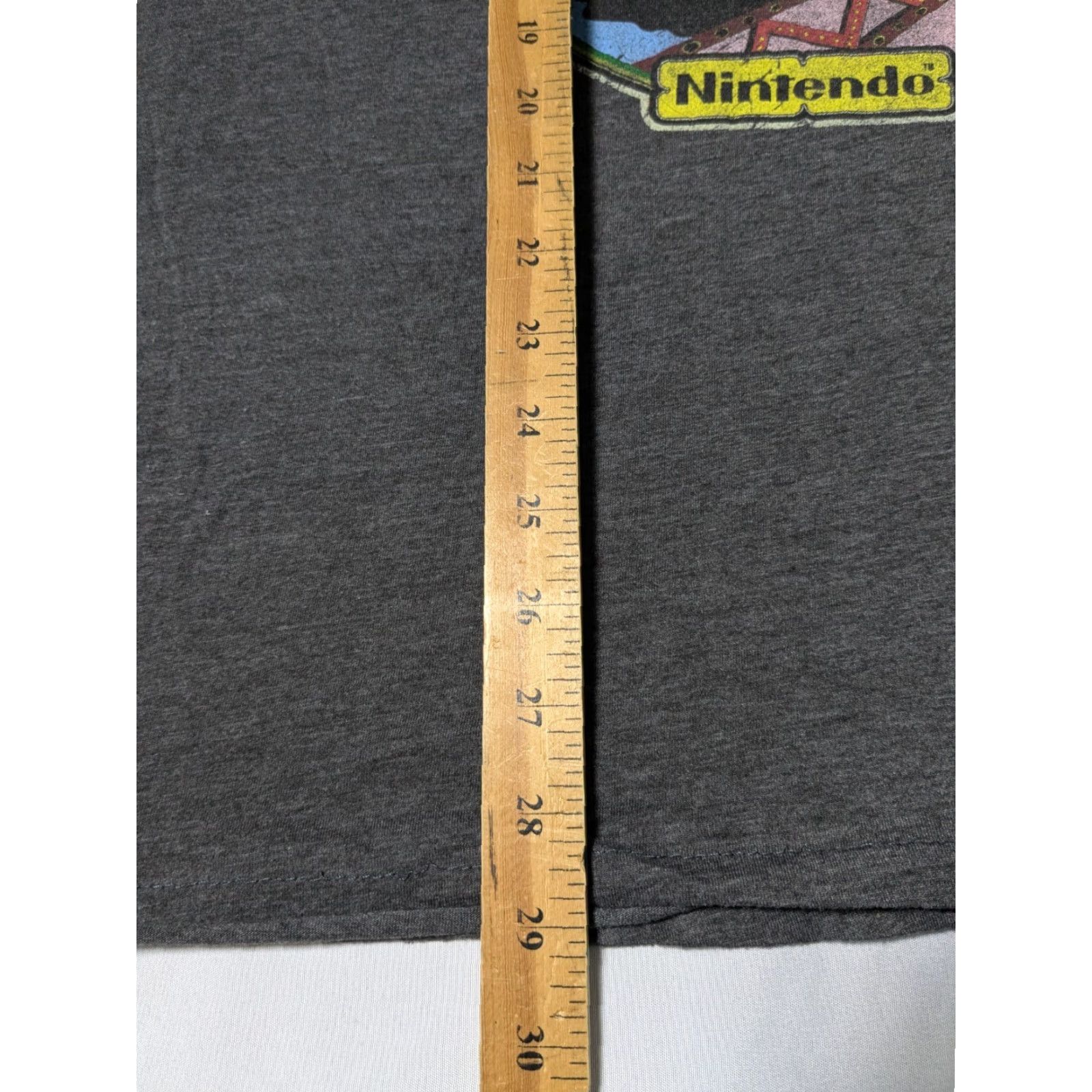 Nintendo DONKEY KONG NINTENDO Men Large Gray Heather Retro Gaming T-Shirt Size US L / EU 52-54 / 3 - 7 Thumbnail