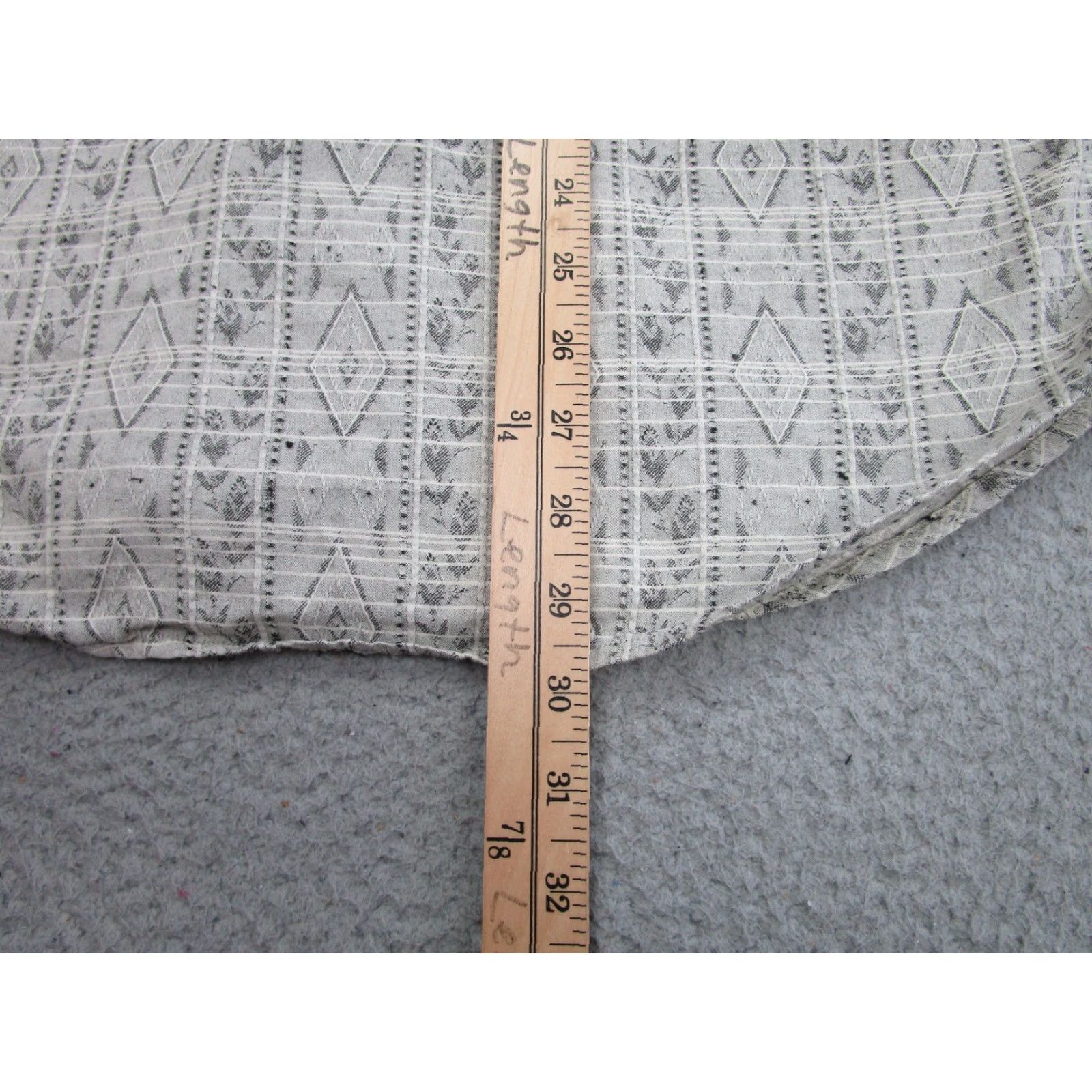 Fred Segal VINTAGE Fred Segal Shirt Mens Medium Gray Geometric Button-Up Long Sleeve Casual 90s Size US M / EU 48-50 / 2 - 7 Thumbnail