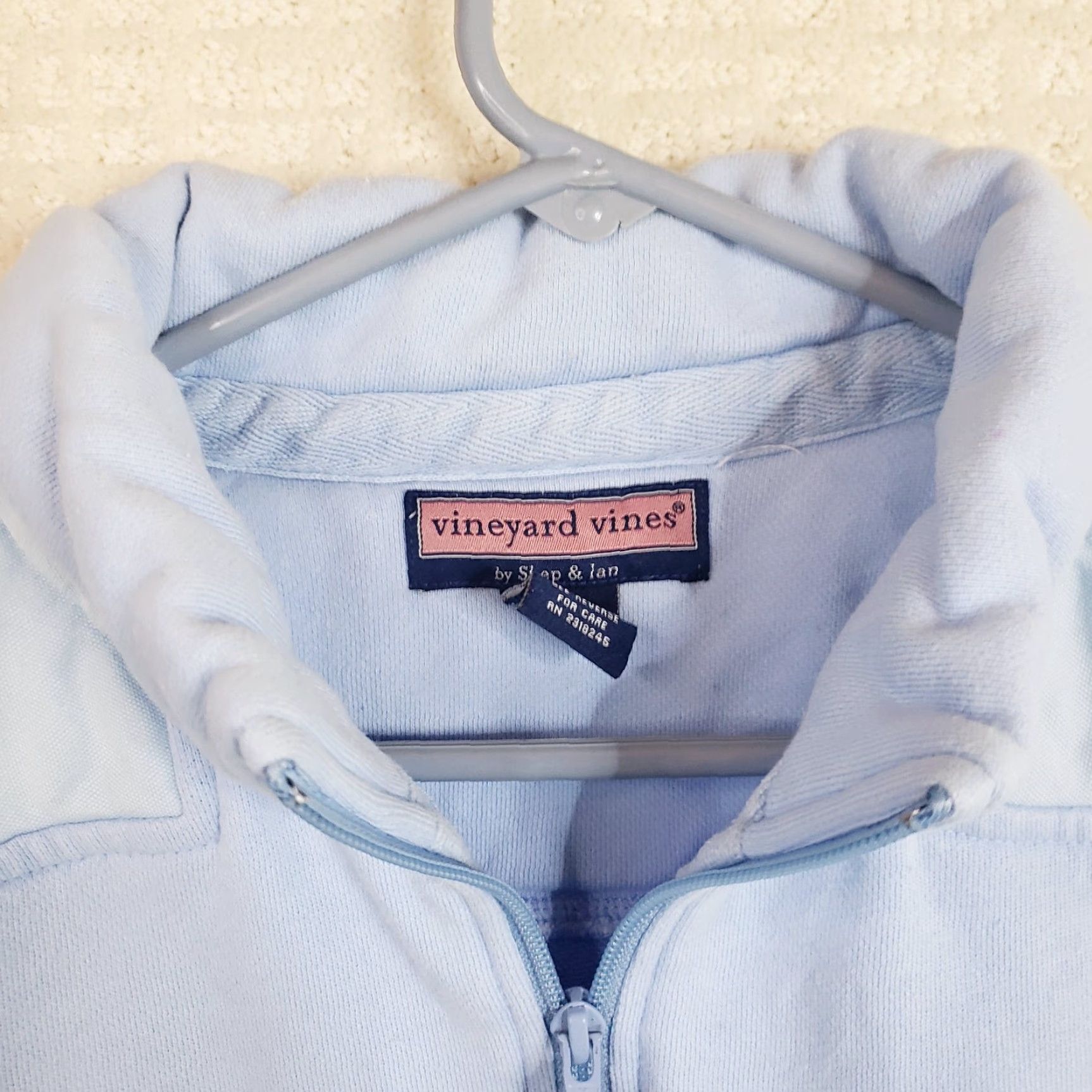 Vineyard Vines Vineyard Vines Pullover Sweatshirt Mens Size M Blue 1/4 Zip Jacket Heavyweight Size US M / EU 48-50 / 2 - 7 Thumbnail
