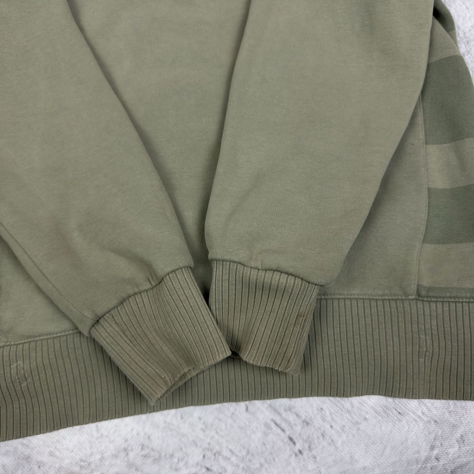 Nike Nike Men's Olive Green Number 10 Swoosh Pullover Hoodie S Size US S / EU 44-46 / 1 - 6 Thumbnail