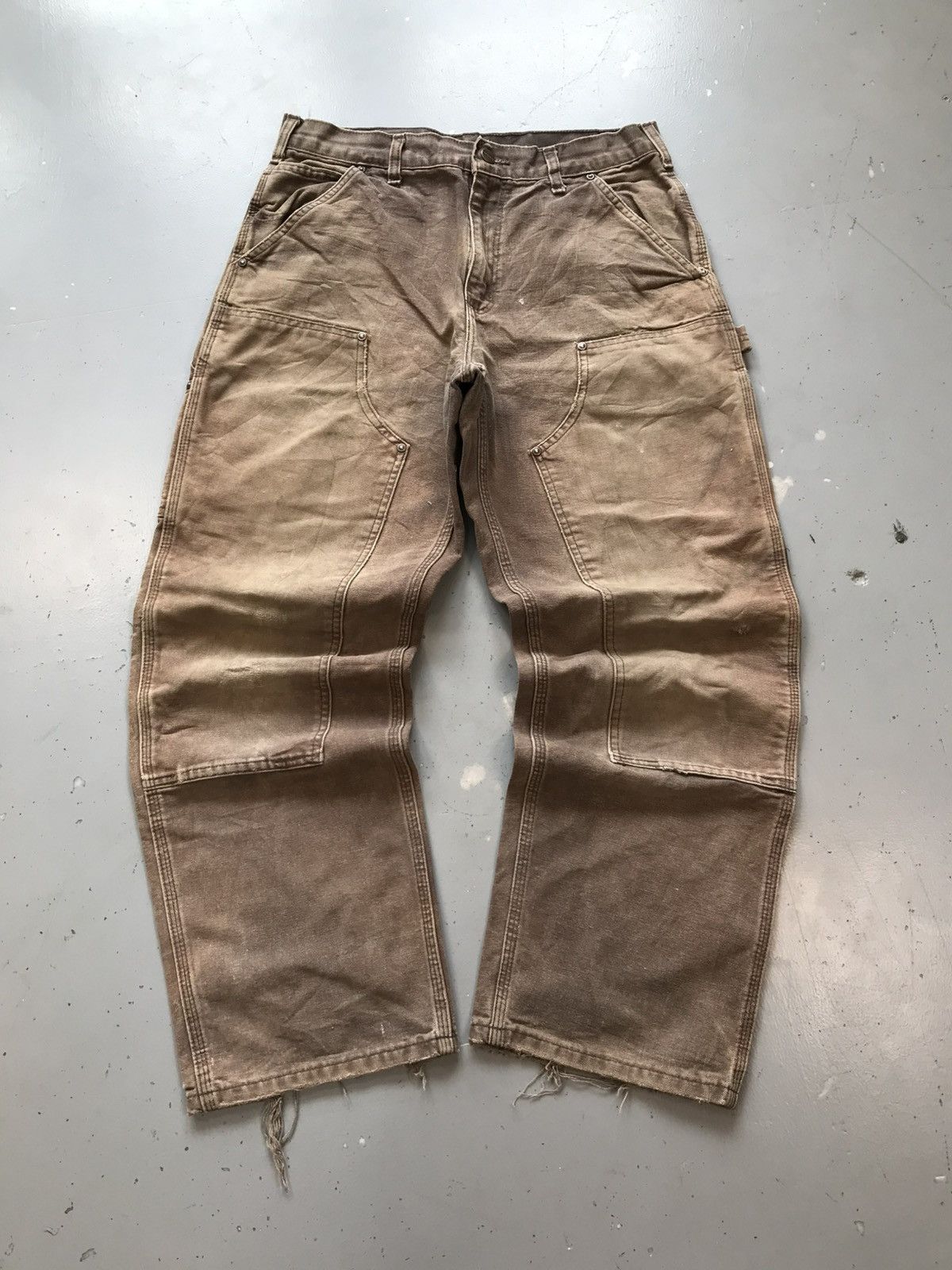 パンツ Vintage Sunfade Carhartt Double Knee 1_9ca18841-4788-43bc-8ebb-