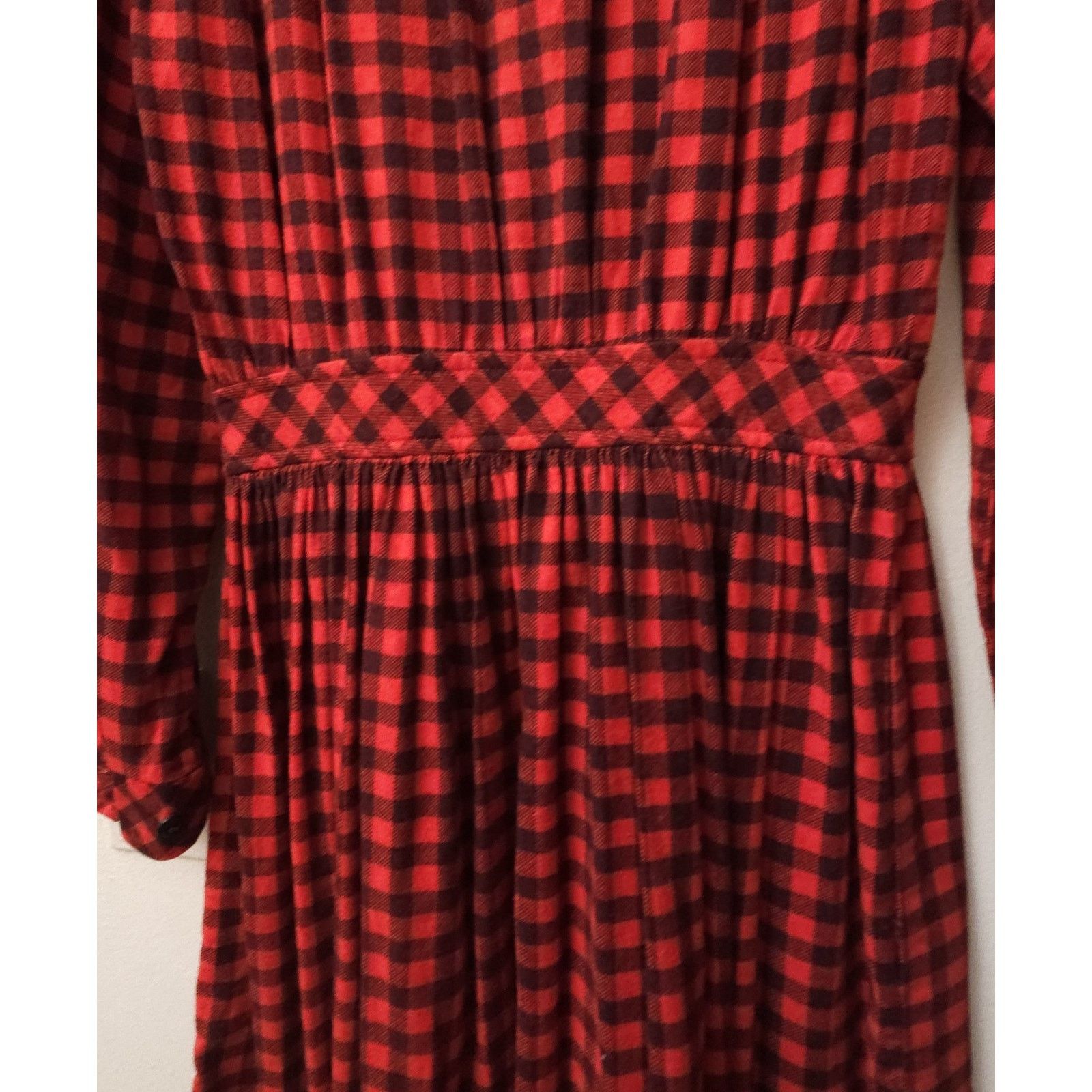I. Magnin Vtg S.G. Gilbert I.magnin Plaid Button Cotton Shirt Dress Size M / US 6-8 / IT 42-44 - 5 Thumbnail