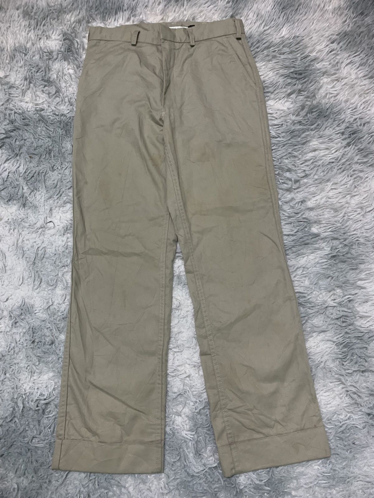 Christophe Lemaire VINTAGE CHRISTOPHE LEMAIRE CHINOS SINGLE POCKET BACK PANT Size US 28 / EU 44 - 3 Thumbnail