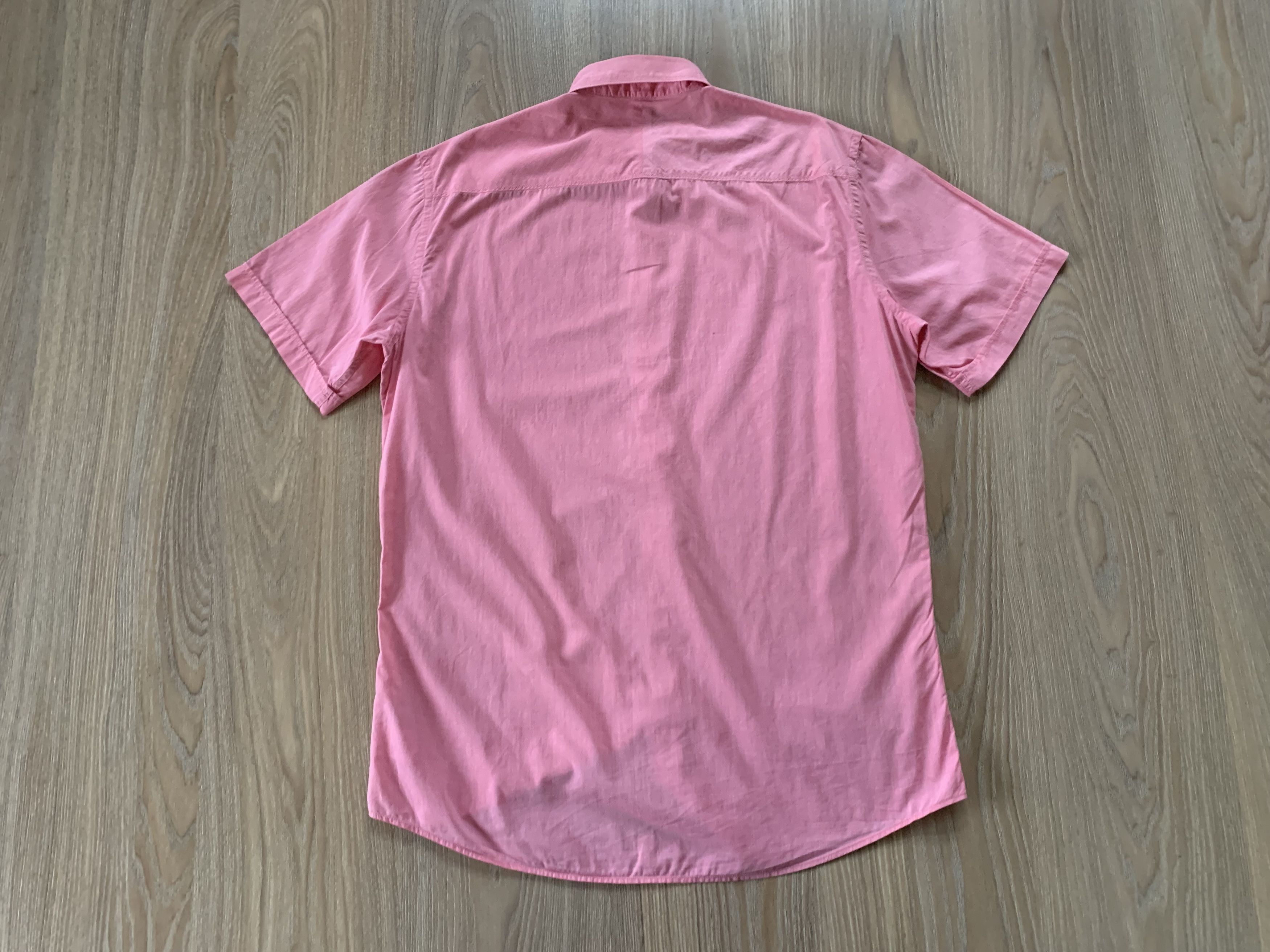 Designer Roy Robson Shape Fit Pink Short Sleeve Shirt Size US M / EU 48-50 / 2 - 3 Thumbnail