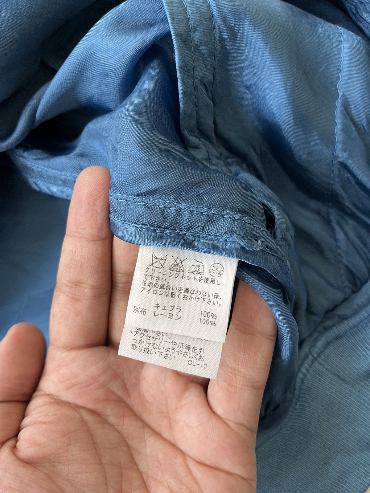 CABANE de ZUCCa Issey Miyake Cabane De Zucca Embroidered Rayon Bomber Jacker Size M / US 6-8 / IT 42-44 - 16 Thumbnail