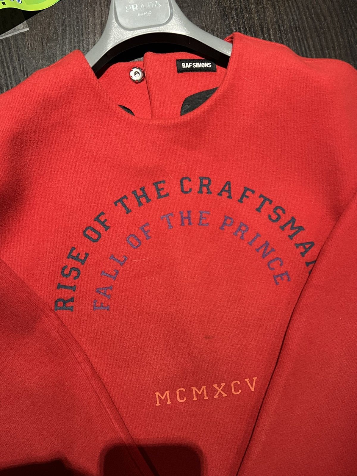 Raf Simons FW11 “Rise of the craftsman" Crombie 3D Cut Sweatshirt Size US L / EU 52-54 / 3 - 3 Thumbnail