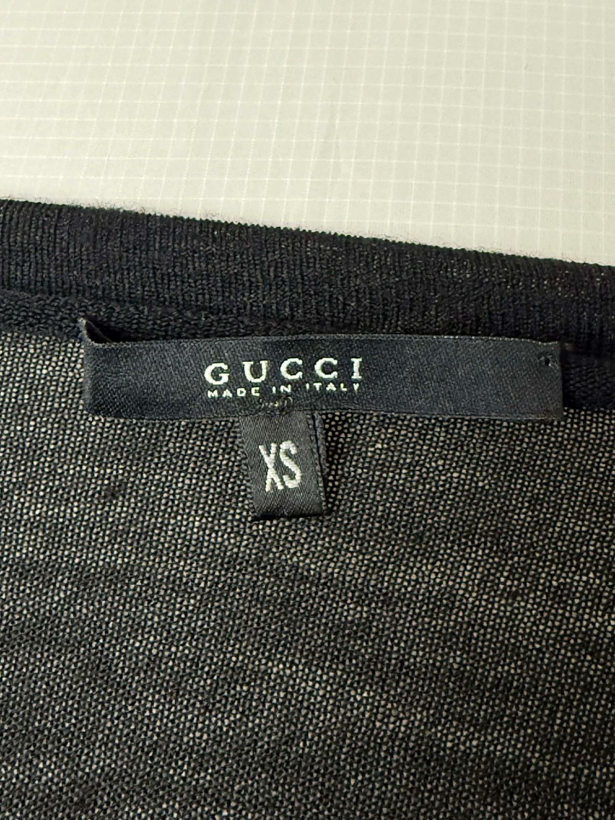 Gucci 2000’s Gucci by Tom Ford Shoulder Drop Mesh Long-Sleeve Size XS / US 0-2 / IT 36-38 - 6 Thumbnail