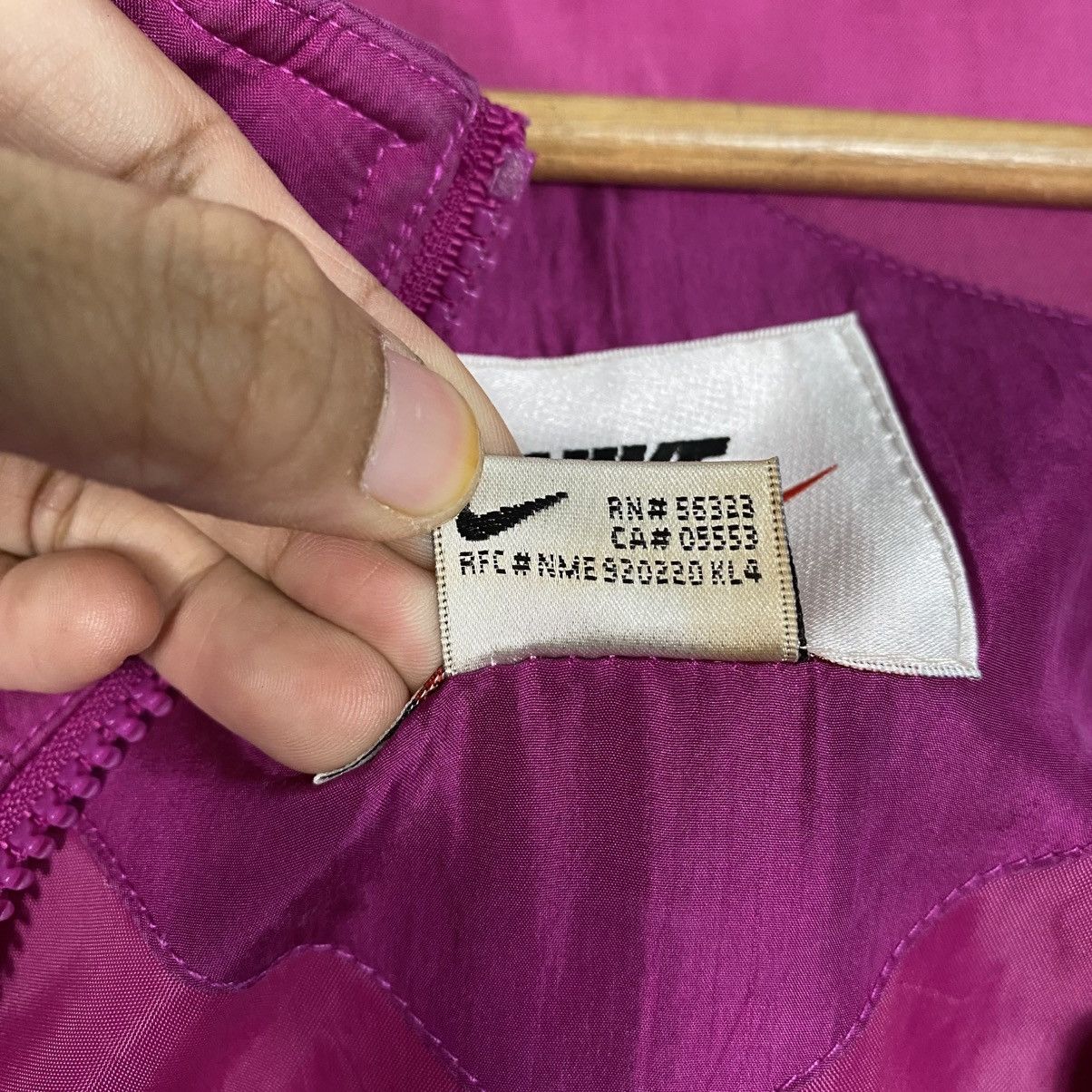 Nike 📌Vintage Bomber Jacket Nike Made In Usa Size US M / EU 48-50 / 2 - 21 Thumbnail