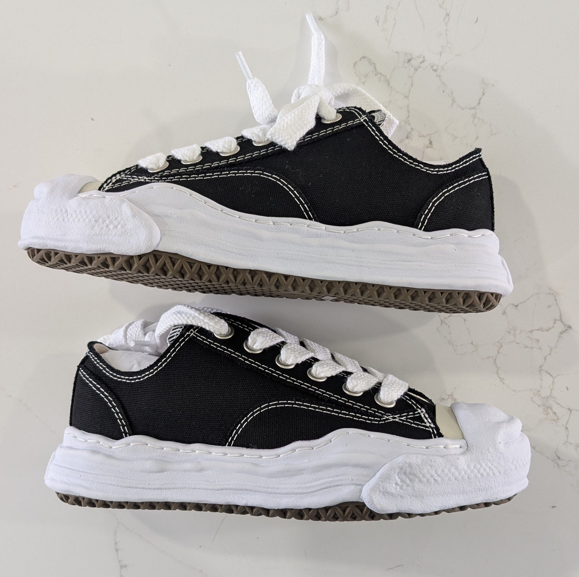 Maison MIHARA YASUHIRO Mihara Yasuhiro Hank black white size 44 