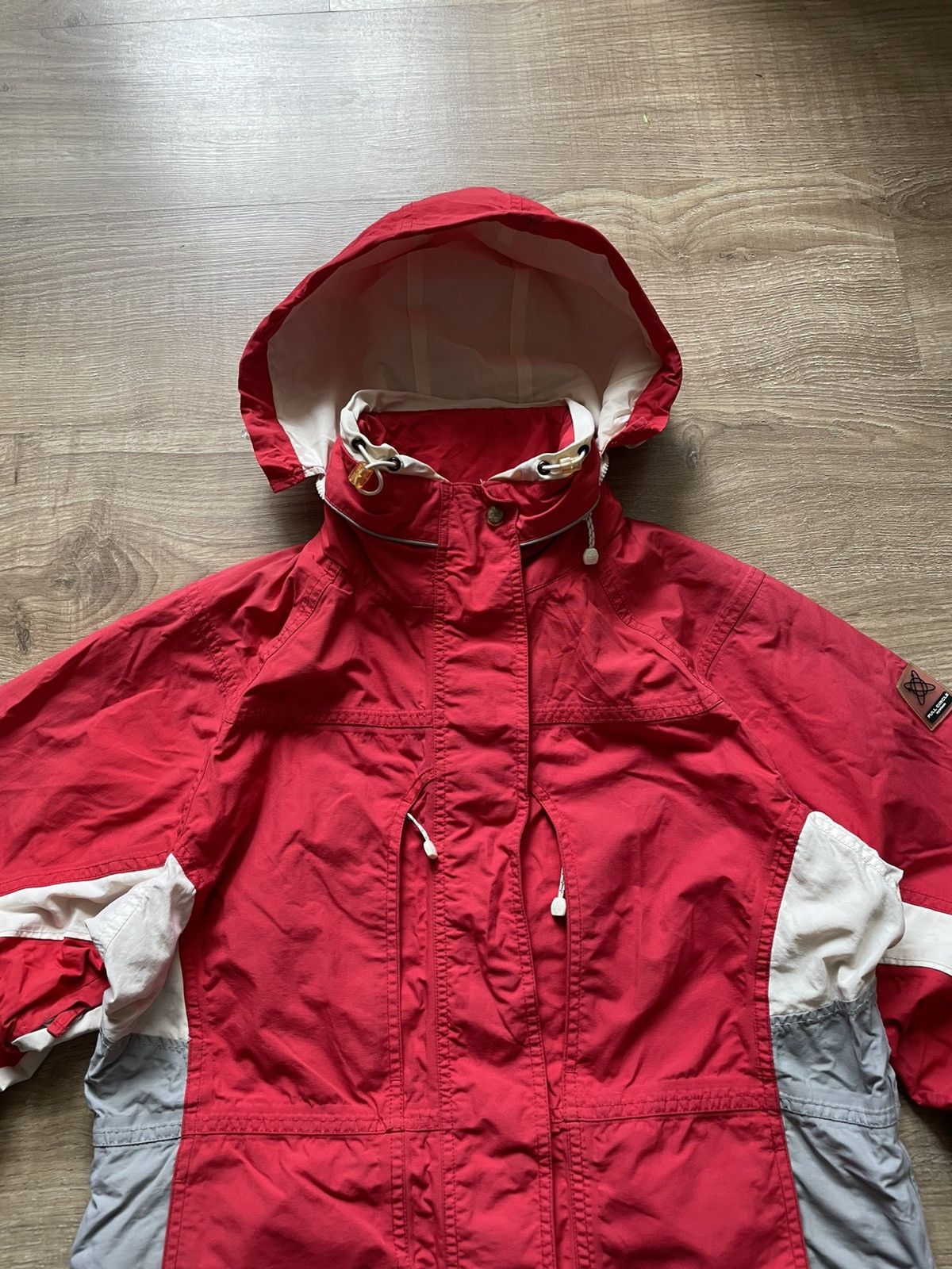 Other Vintage 90s Sherpa Women’s Ski Jacket Hooded Windbreaker Size M / US 6-8 / IT 42-44 - 2 Thumbnail