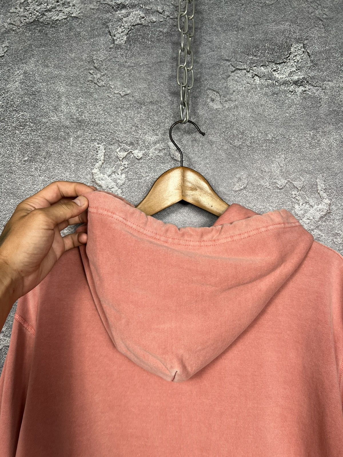 Denim & Supply Ralph Lauren Denim and Supply Ralph Lauren Washed Pink Hoodie With Logo Size US L / EU 52-54 / 3 - 15 Thumbnail