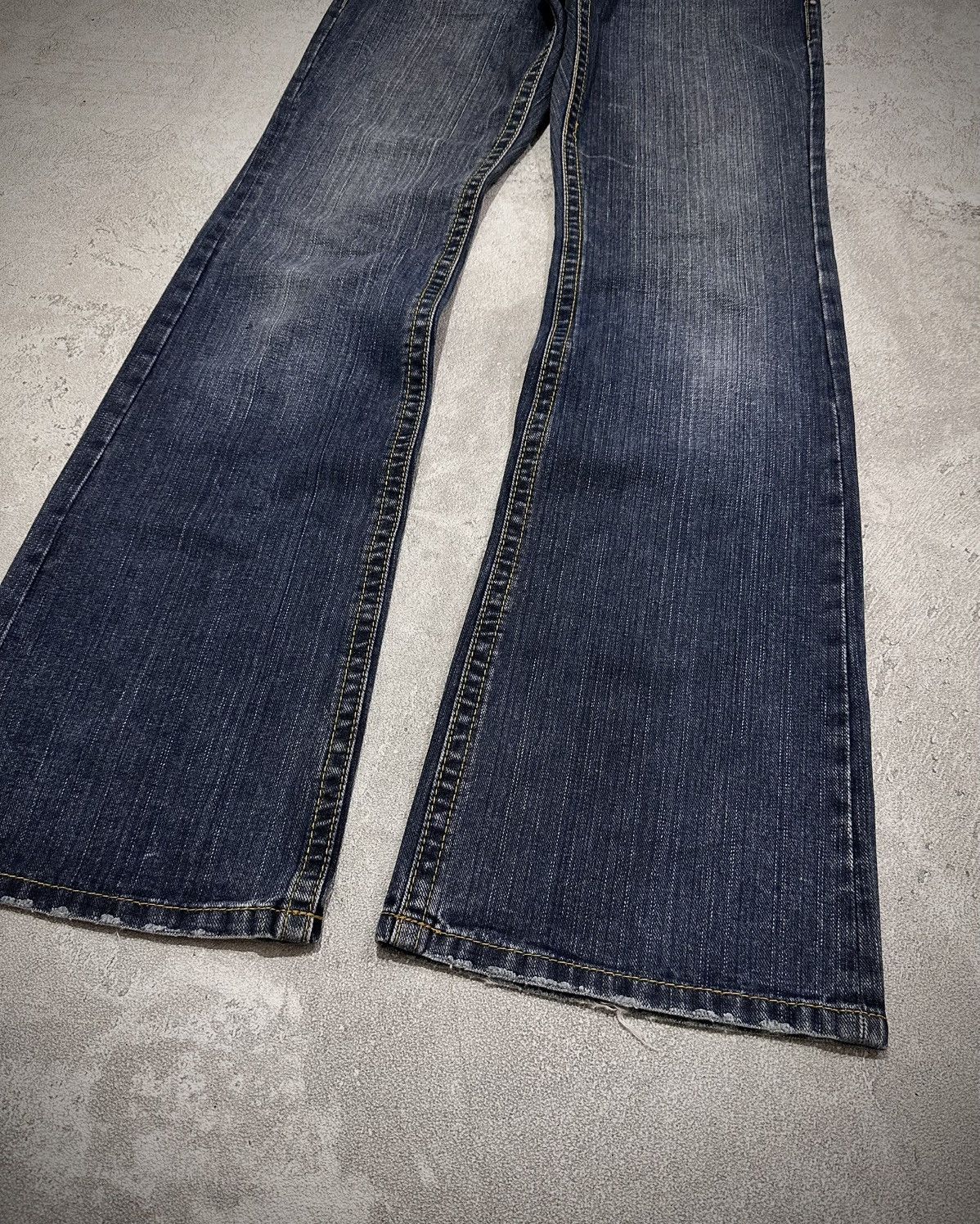 Japanese Brand Custom Culture Studded Flare Denim Jeans Lgb Style Size US 30 / EU 46 - 5 Thumbnail