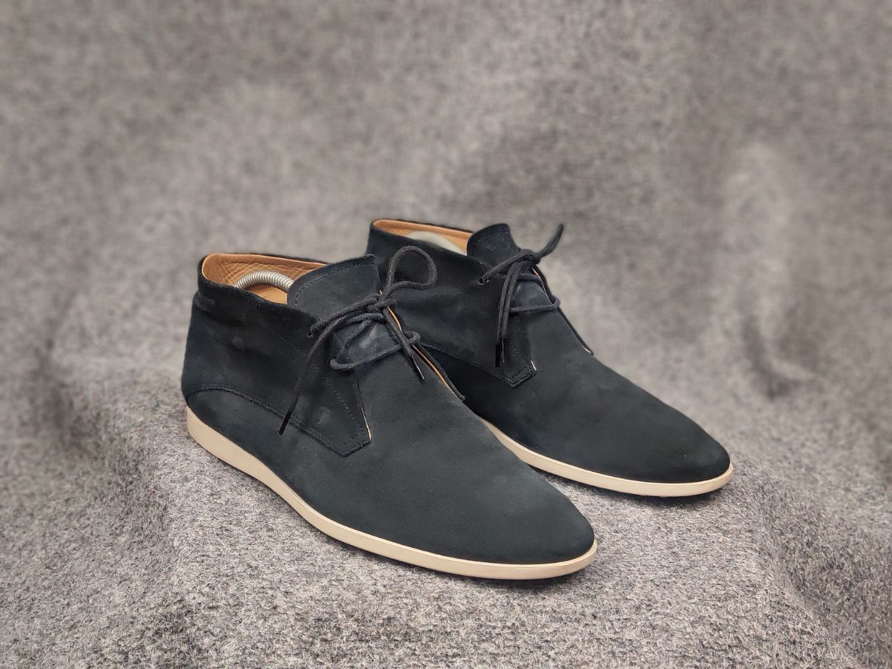 Tod's Tod's Design Suede Leather Blue Chukka Shoes Casual Boots Size US 9 / EU 42 - 8 Thumbnail