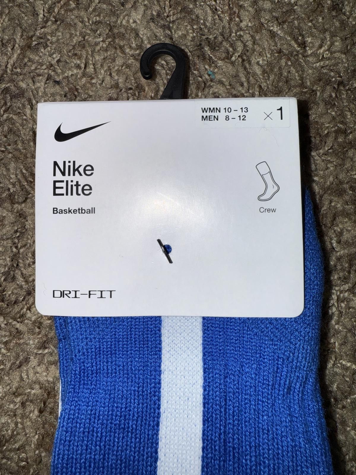 Nike Nike Elite Crew Basketball SX7622 Single Pair Sample Size US 34 / EU 50 - 2 Thumbnail