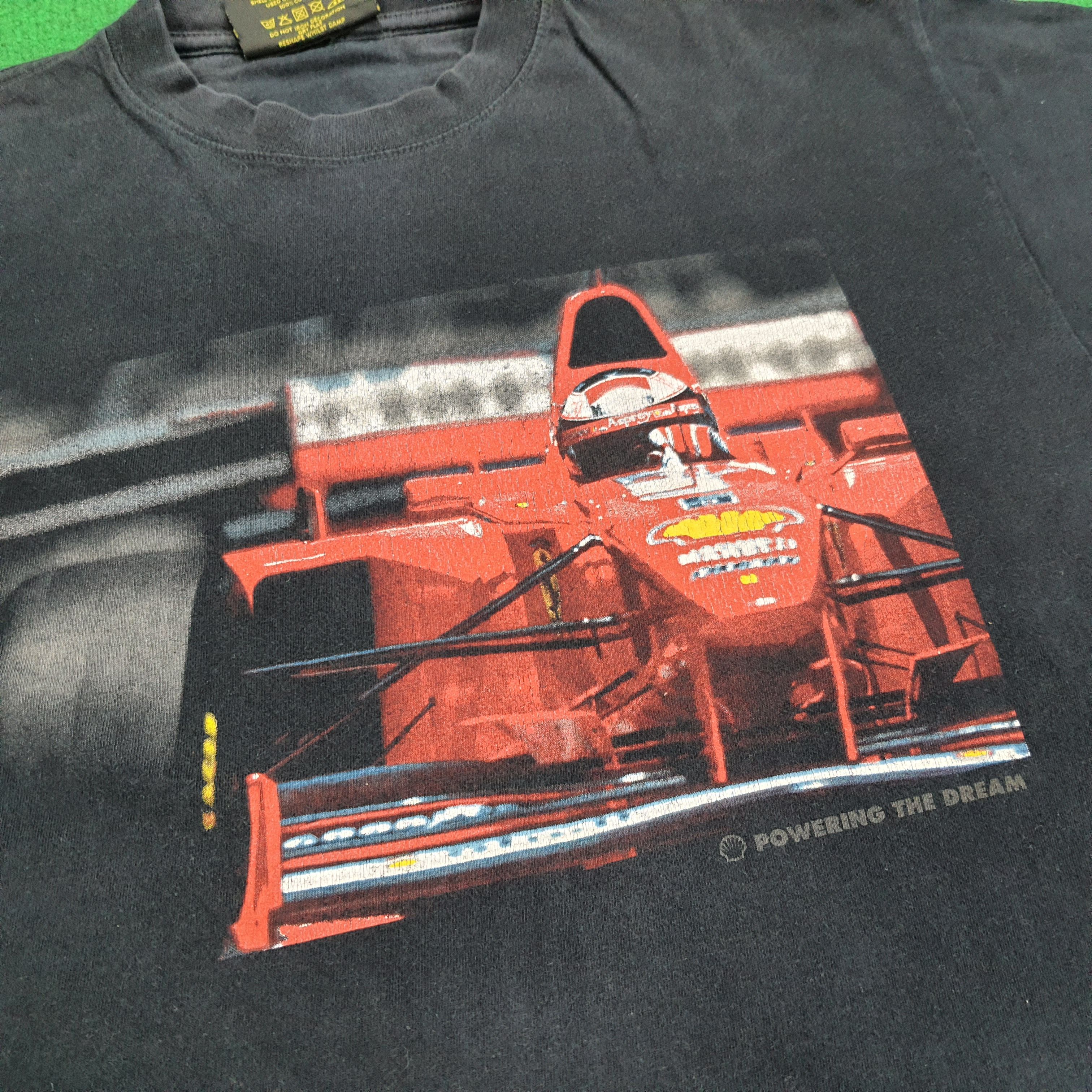 Ferrari × Vintage Vintage Official Ferrari Shell Sportswear Product Tshirt Size US L / EU 52-54 / 3 - 2 Thumbnail
