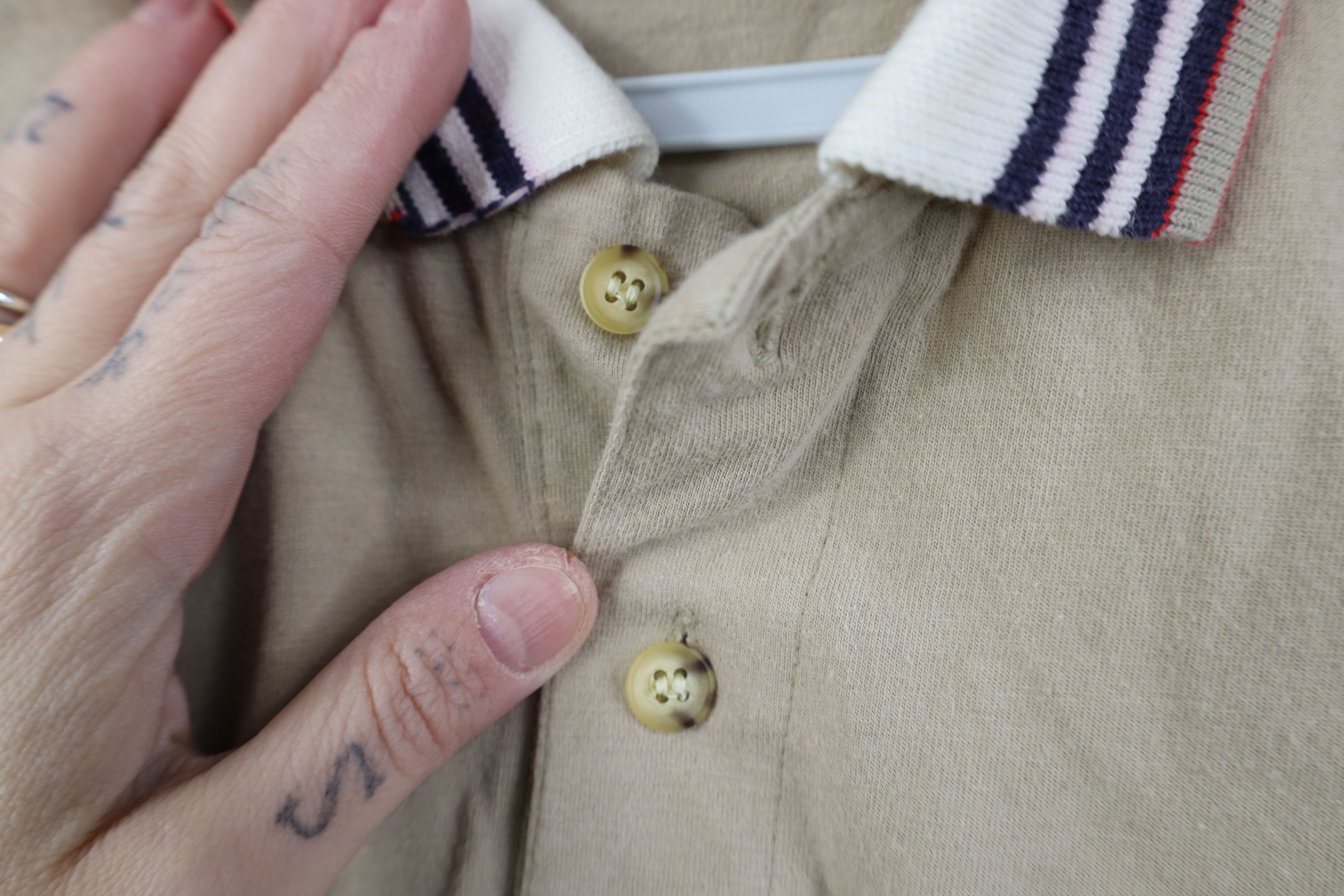 Ralph Lauren Vintage 70s Chaps Ralph Lauren Horse Crest Collared Polo Size US L / EU 52-54 / 3 - 5 Thumbnail