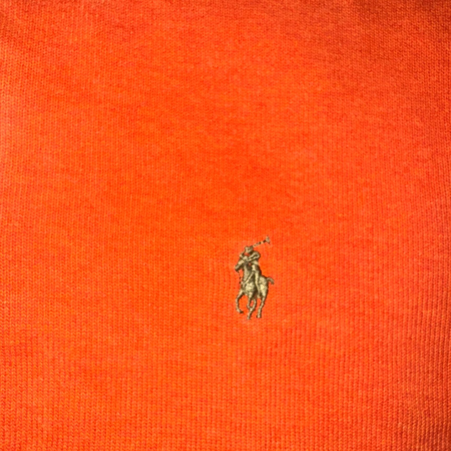 Ralph Lauren Polo Ralph Lauren Quarter Zip Sweater Orange Medium Mens Regular Size M Shirtors? Size US M / EU 48-50 / 2 - 2 Thumbnail