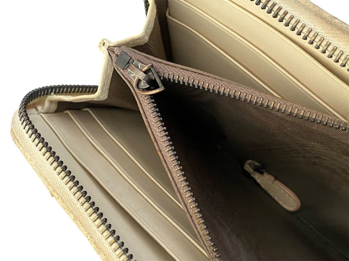 Bottega Veneta Bottega Veneta Intrecciato Lambskin Zip Around Long Wallet Size ONE SIZE - 6 Thumbnail