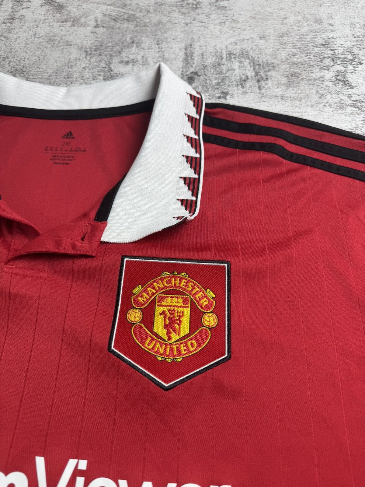 Adidas Manchester United 2022/2023 Football Shirt Jersey Kit Size US XXL / EU 58 / 5 - 8 Thumbnail