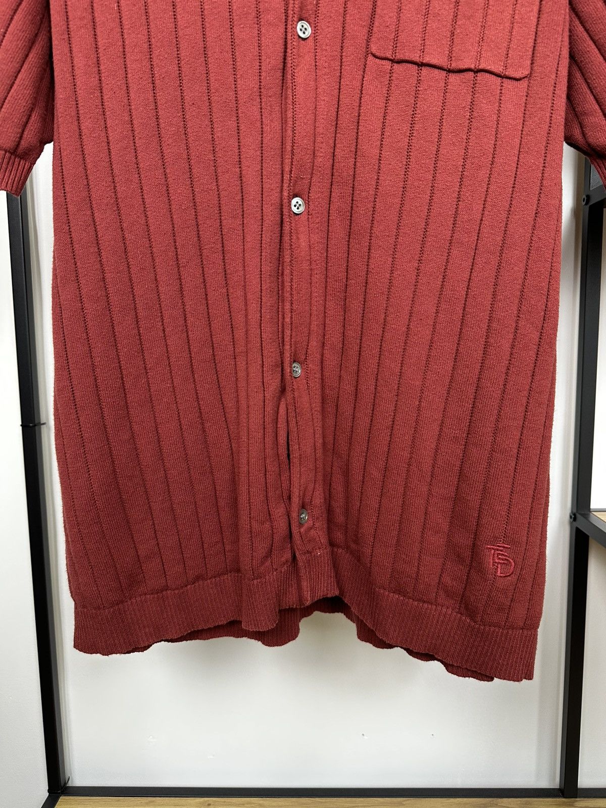 Ted Baker Ted Baker “Made in Britain” Line Polo T Shirt with Buttons Size US XL / EU 56 / 4 - 5 Thumbnail