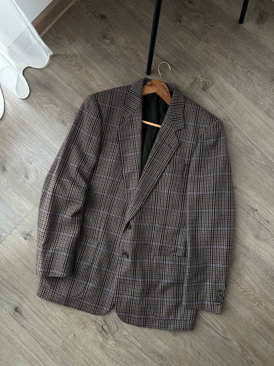 Burberry × Vintage Vintage Burberry Cell Faded Men Blazer Jacket Size 42R - 8 Thumbnail