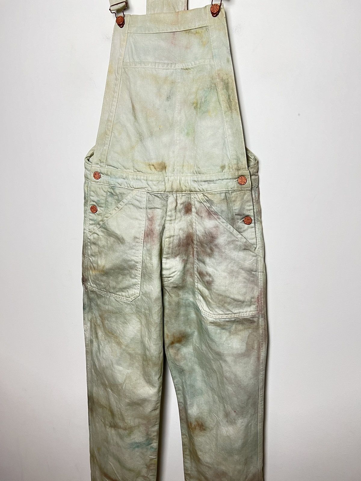 Acne Studios acne studios tie dye cargo painters work overalls Size US 33 - 3 Thumbnail