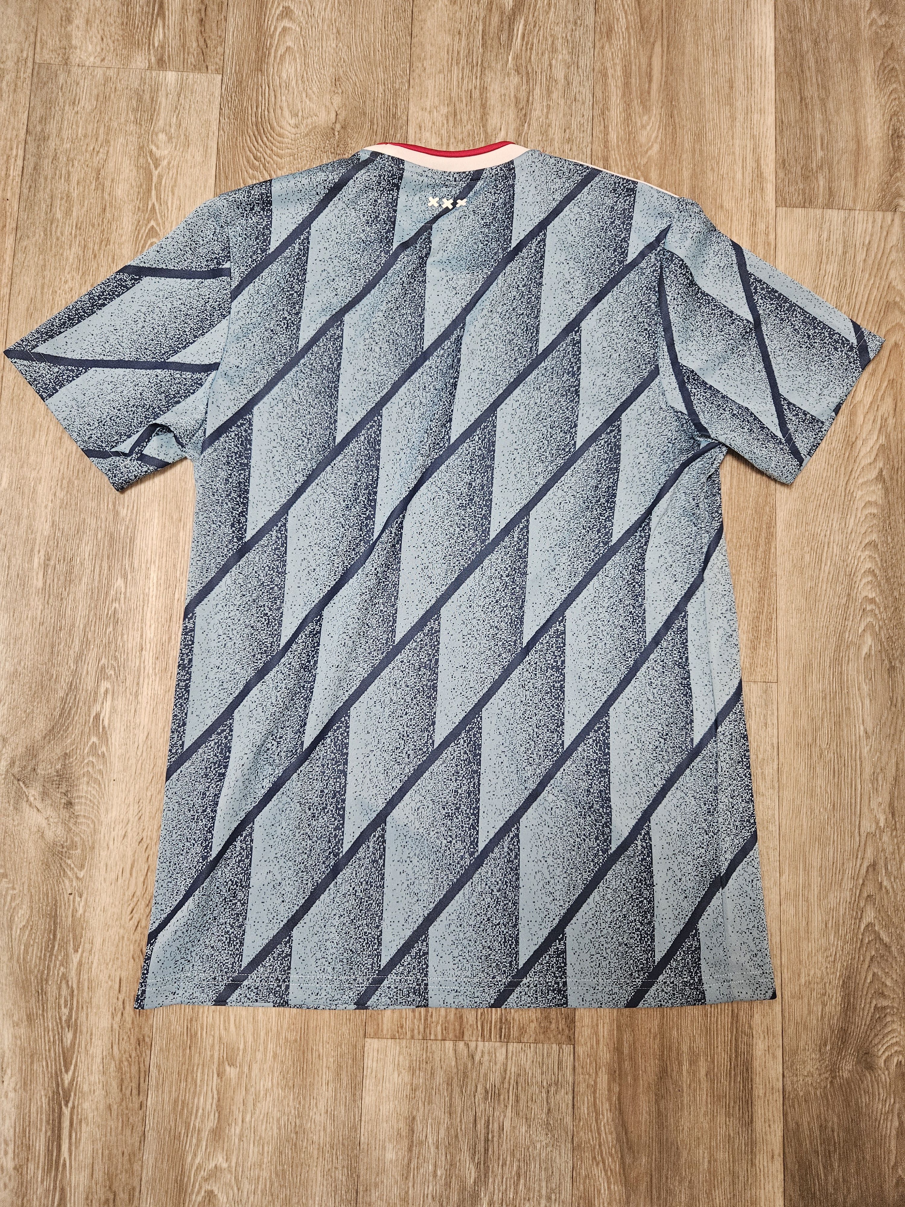 Designer Adidas Aeroready Ajax Shirt Jersey Kit Away Icey Blue Size US M / EU 48-50 / 2 - 4 Thumbnail