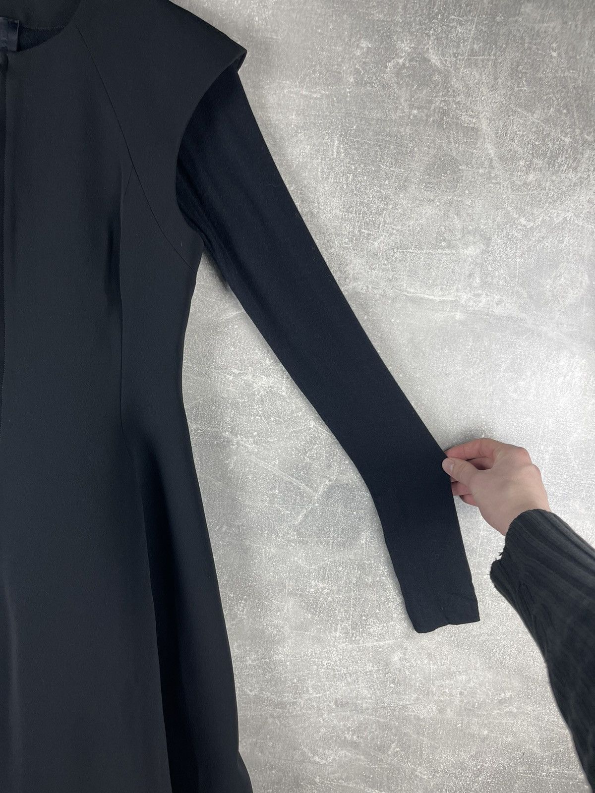 Gareth Pugh Gareth Pugh FW14 Archives Avant Grde Sculptural Black Dress Size M / US 6-8 / IT 42-44 - 5 Thumbnail