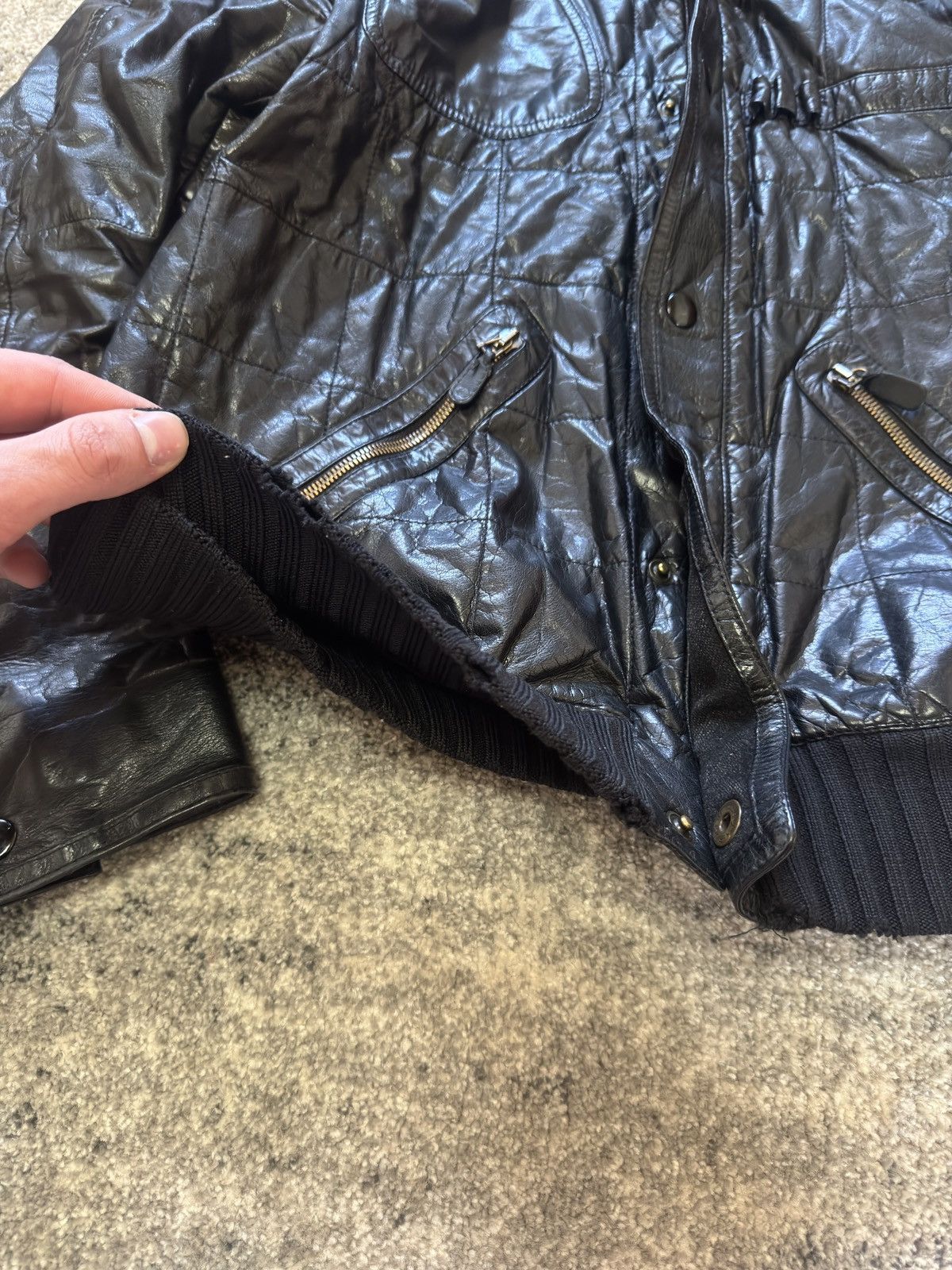Gucci Gucci vintage leather jacket tom ford years Size US L / EU 52-54 / 3 - 8 Thumbnail