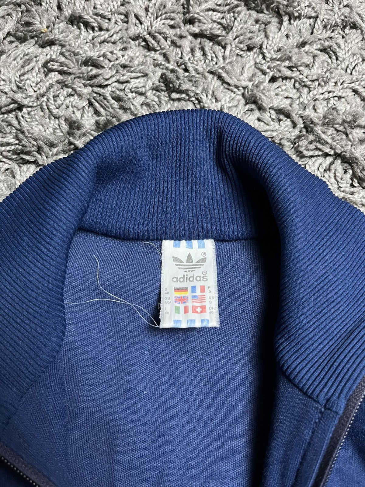 Adidas RARE Vintage Adidas Trefoil Track Jacket Yugoslavia Era 80x Size US S / EU 44-46 / 1 - 5 Thumbnail