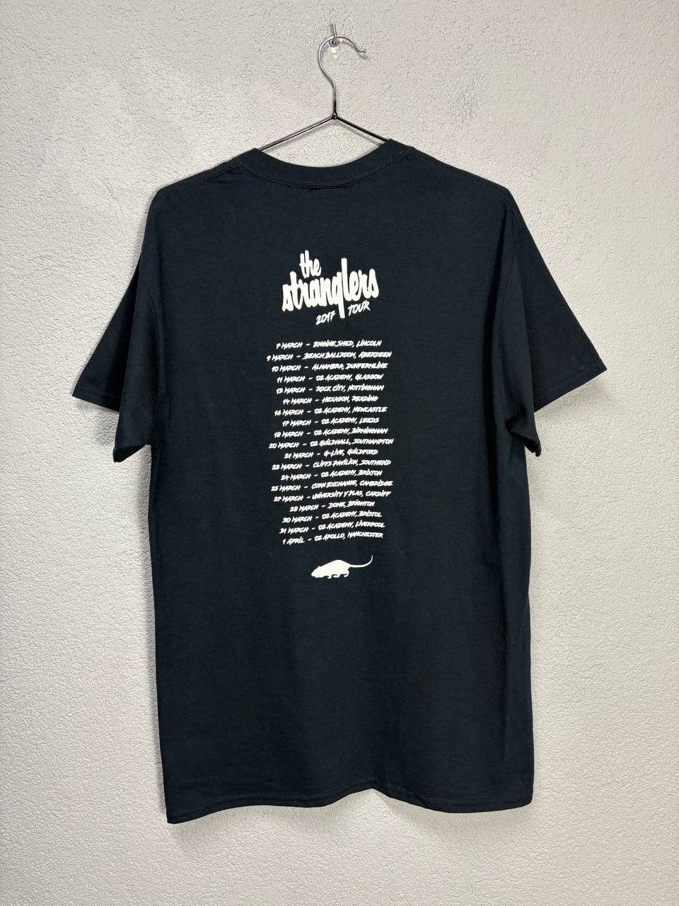 Gildan The Stranglers Autograph merchandise tour 2017 T-shirt M Size US M / EU 48-50 / 2 - 8 Thumbnail