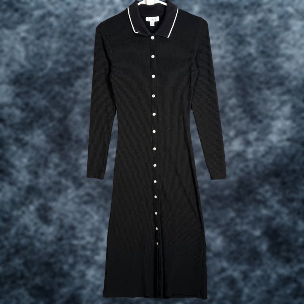 Topshop NEW TopShop Tie Dye Long Sleeve Bodycon Fall Dress | Grailed