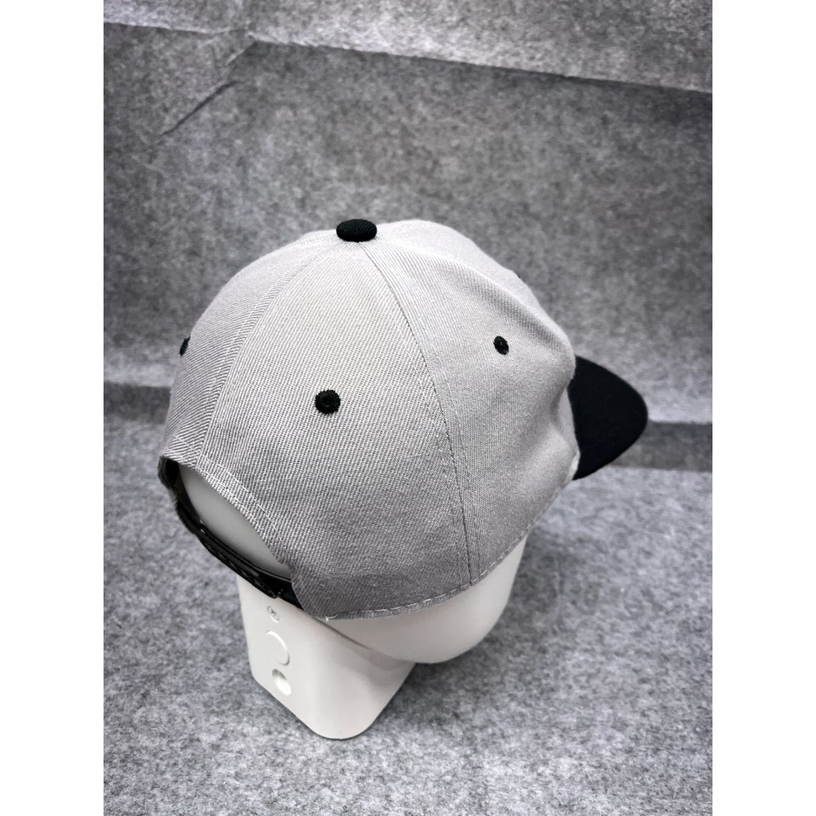 Nike Nike Hat Cap Snap Back Adult One Size Gray Black Cotton Polyester Twill Logo Outdoor Sports Adjustable Lightweight Casual Men Size ONE SIZE - 7 Thumbnail
