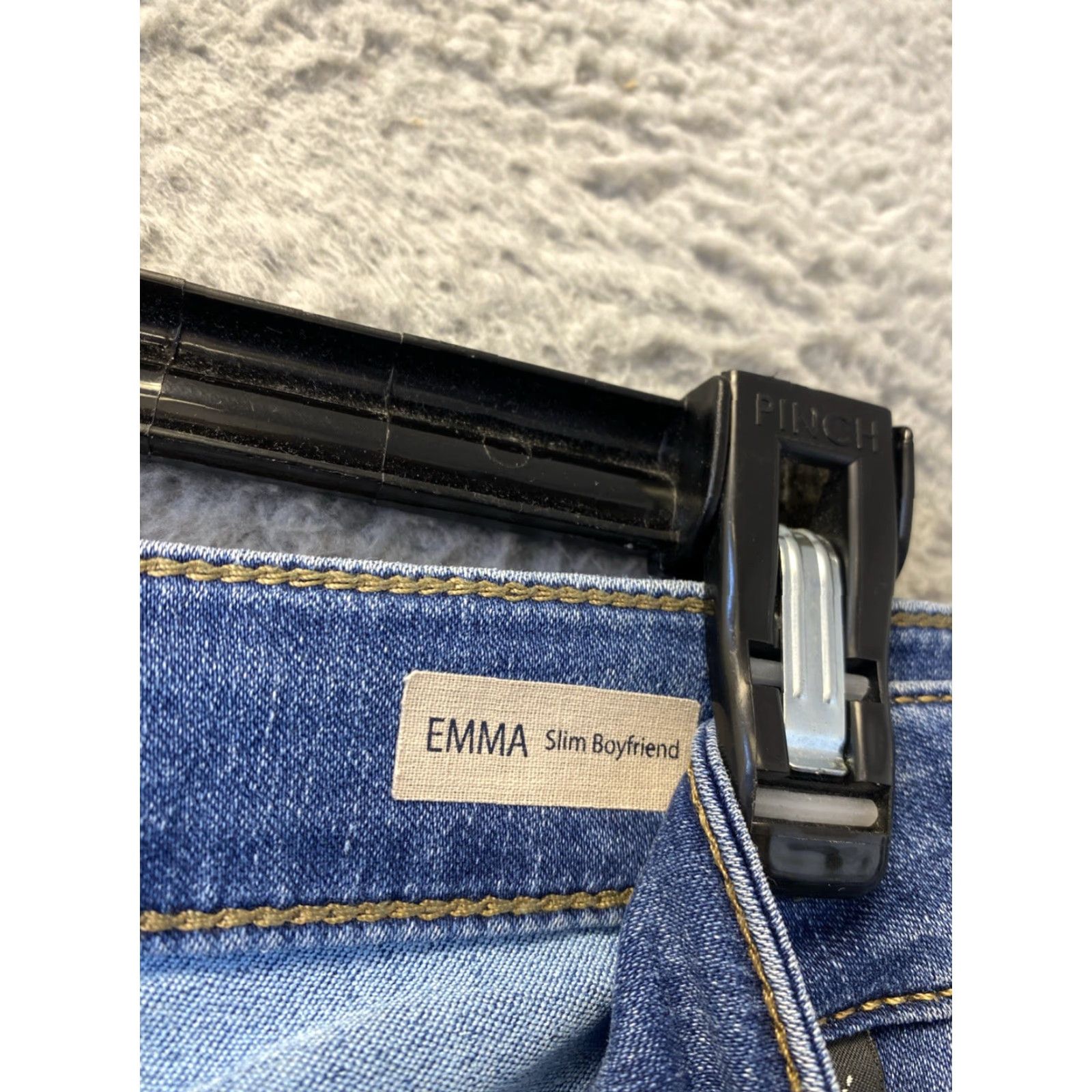 Vintage Mavi Jeans Women’s Jeans Slim 31x28 Blue Trimmed Hem Womens Size 24" / US 00 / IT 34 - 6 Thumbnail