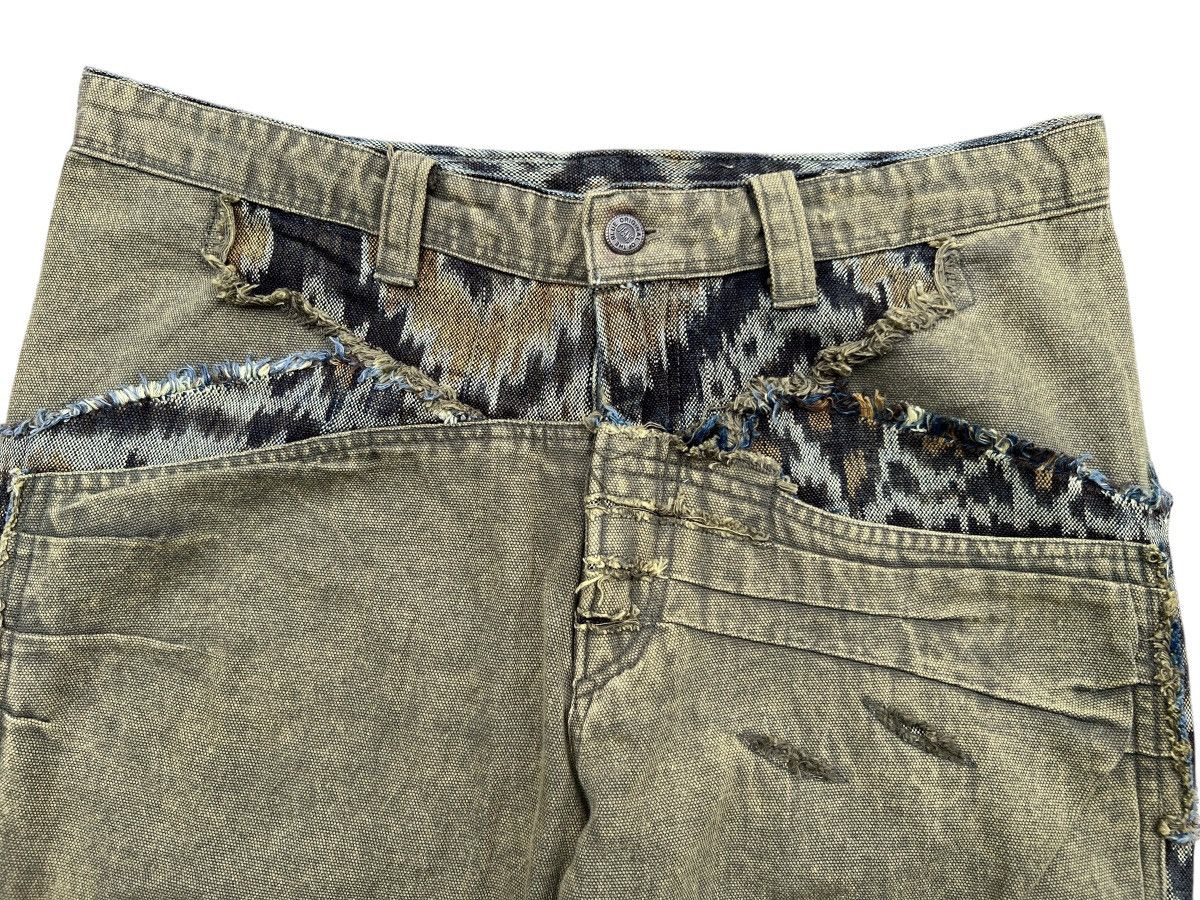 Japanese Brand Japanese Brand Mudwash Wide Baggy Denim Pants 34x33 Size US 34 / EU 50 - 6 Thumbnail