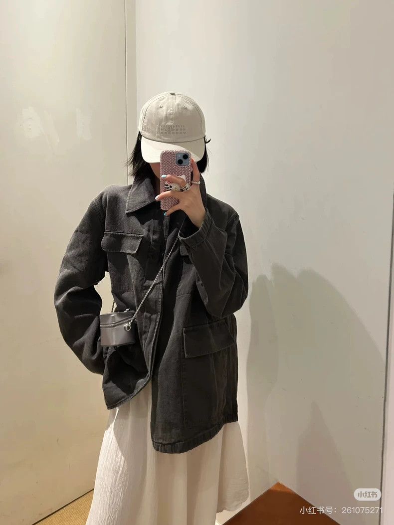 Our Legacy our legacyWashed grey workwear jacket 2503-Nextarrow Size US M / EU 48-50 / 2 - 8 Thumbnail