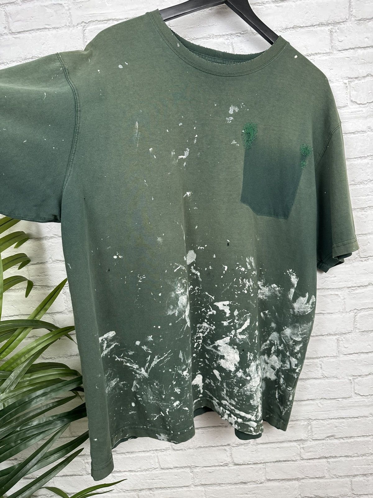 Carhartt (2XL) SICK PAINT THRASHED Carhartt Ghost Pocket Tee Size US XXL / EU 58 / 5 - 6 Thumbnail