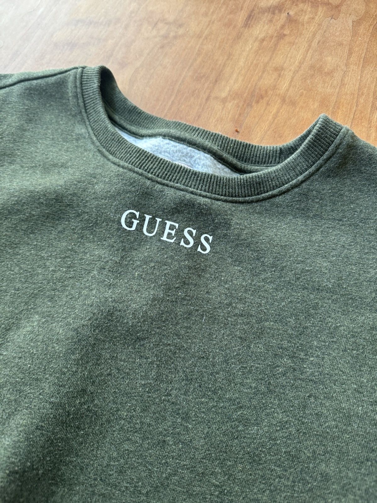Guess Vintage Guess crewneck sweater green Size US M / EU 48-50 / 2 - 2 Thumbnail