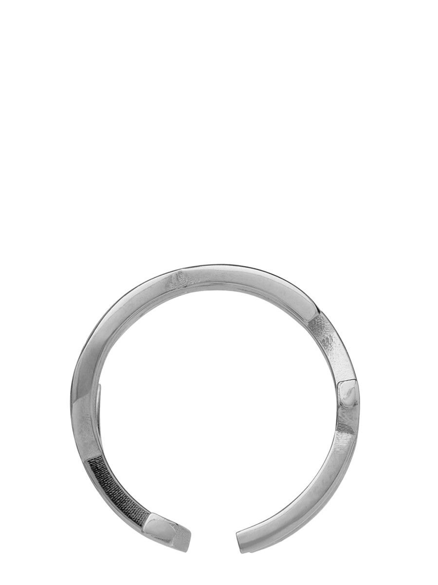 Saint Laurent Paris o1b1hav110125 Size: 5 / Opyuy Twist Ring in Metal in Silver Size ONE SIZE - 2 Thumbnail