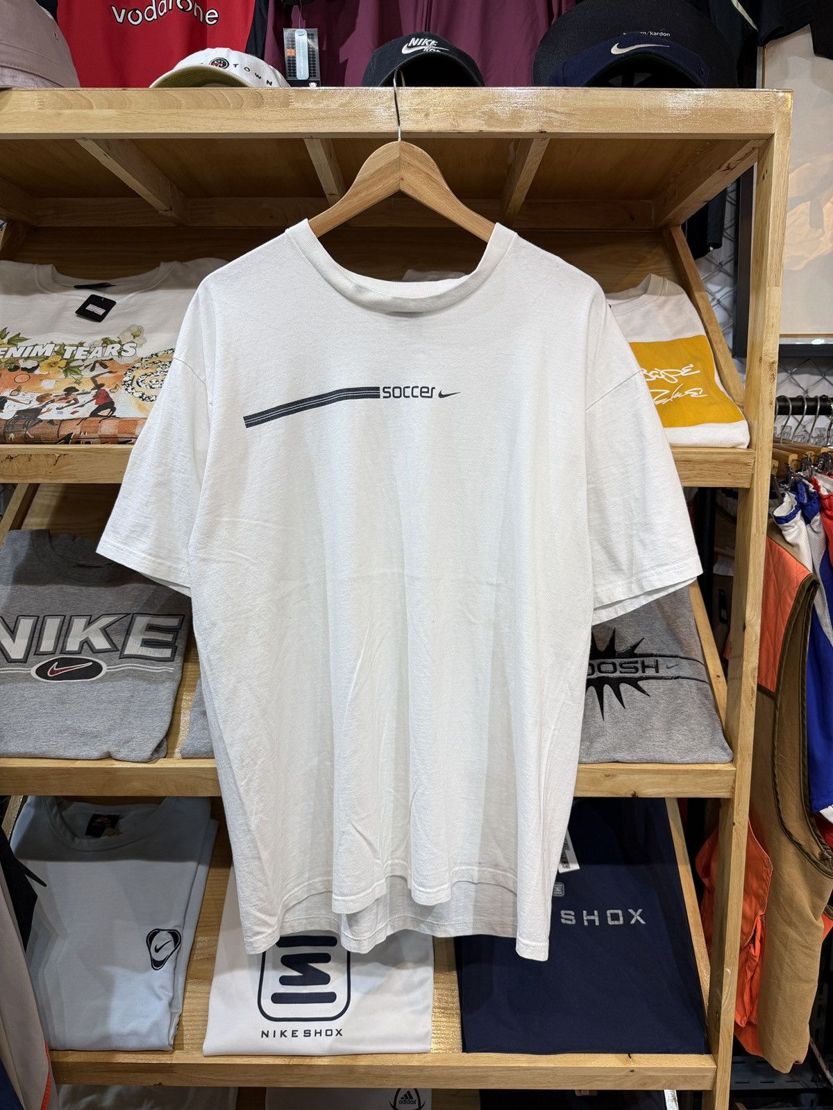 Nike Vintage Nike Soccer 00's T-shirt Size US XL / EU 56 / 4 - 1 Thumbnail