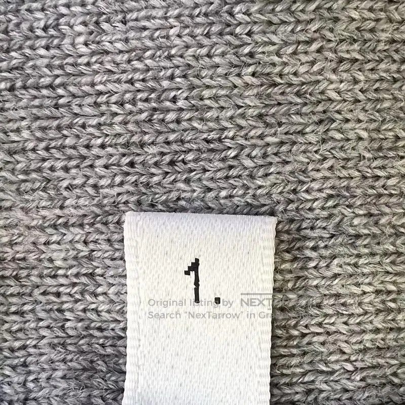 Thom Browne Thom Browne Light Gray Cotton Pullover Sweater . Size M / US 6-8 / IT 42-44 - 6 Thumbnail