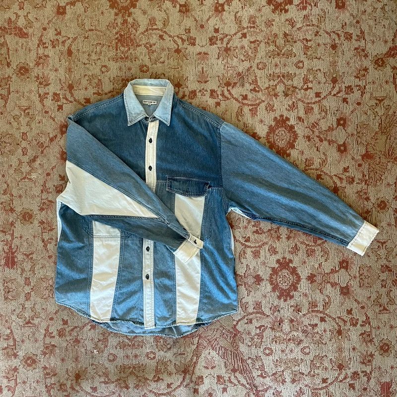 C.P. Company navy arctic denim shirt Size US L / EU 52-54 / 3 - 4 Thumbnail