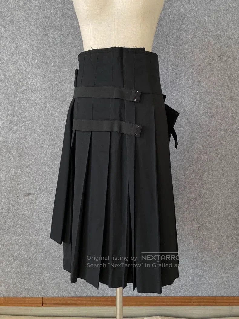 Comme des Garcons COMME des GARCONS Asymmetric Pleated Skirt. Size US 36 / EU 52 - 7 Thumbnail