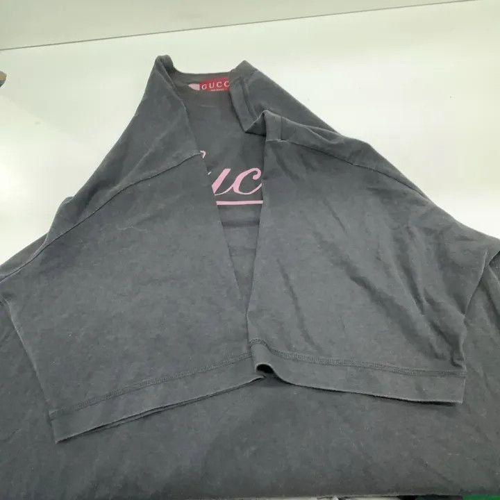 Gucci Gucci Gucci Black Logo Short Sleeve T-Shirt -2506 Size US XL / EU 56 / 4 - 6 Thumbnail