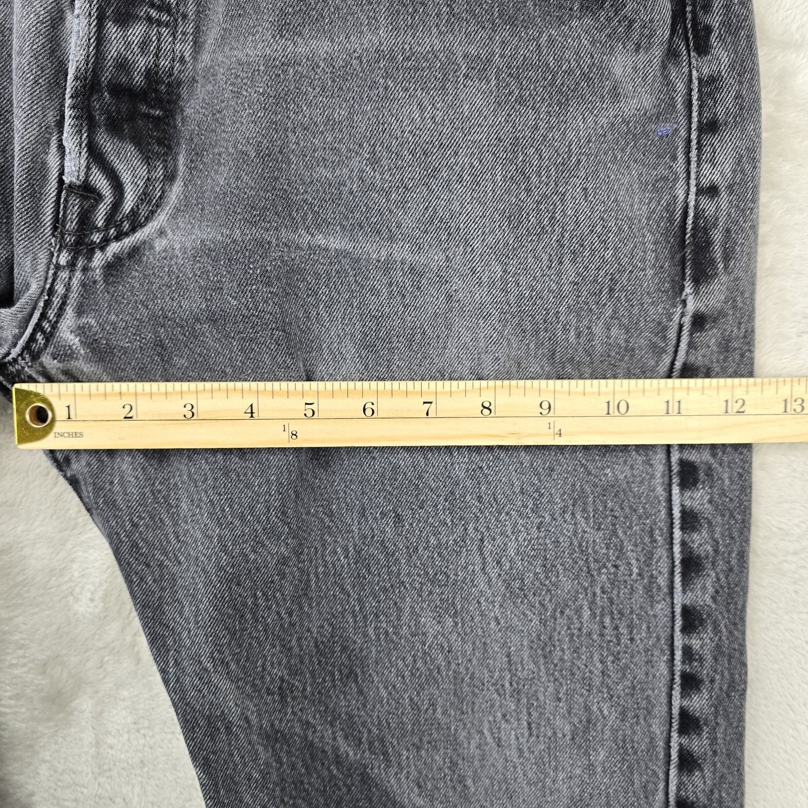 Levi's Levis 501 Jeans Mens 38x34 (Fits 34x30) Black Button Fly Y2K Size US 34 / EU 50 - 16 Thumbnail
