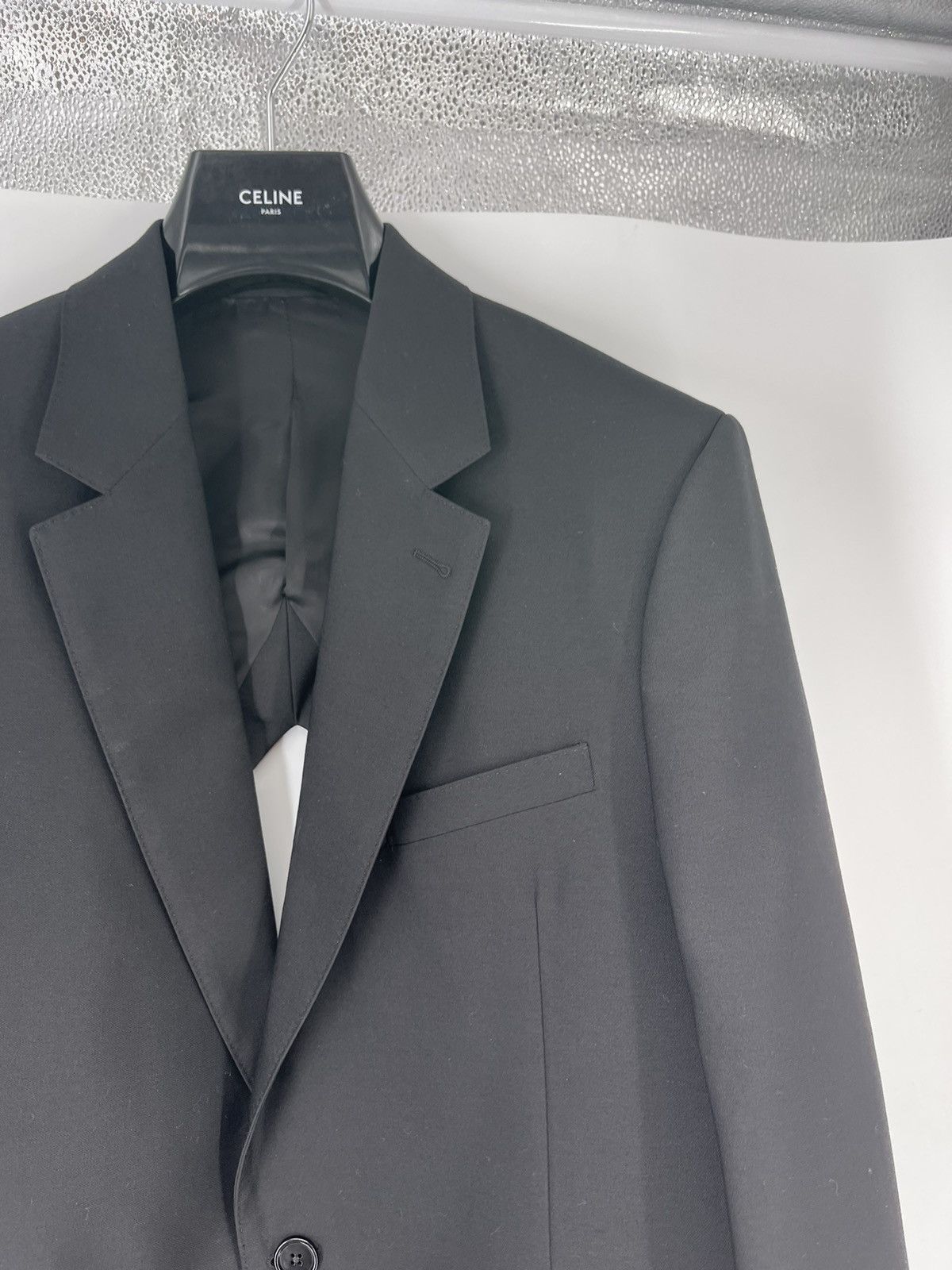 Celine CELINE Boxy Diamond Jacket Size 50 Size 50R - 2 Thumbnail