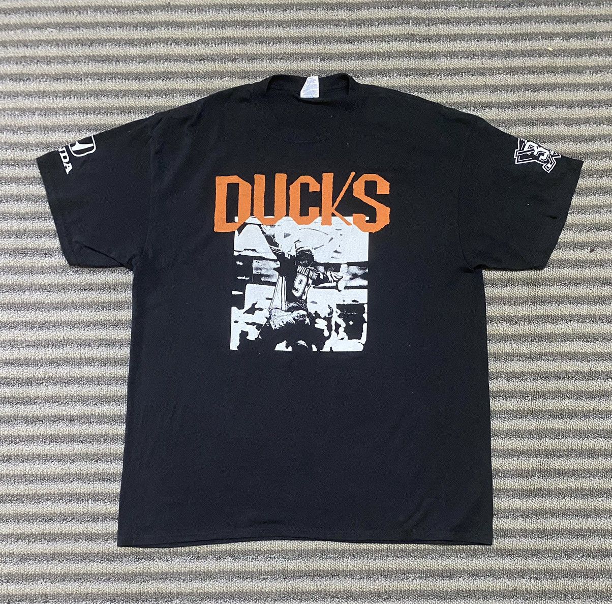 Ccm × NHL Anaheim Duck Black T-shirt Size US L / EU 52-54 / 3 - 3 Thumbnail