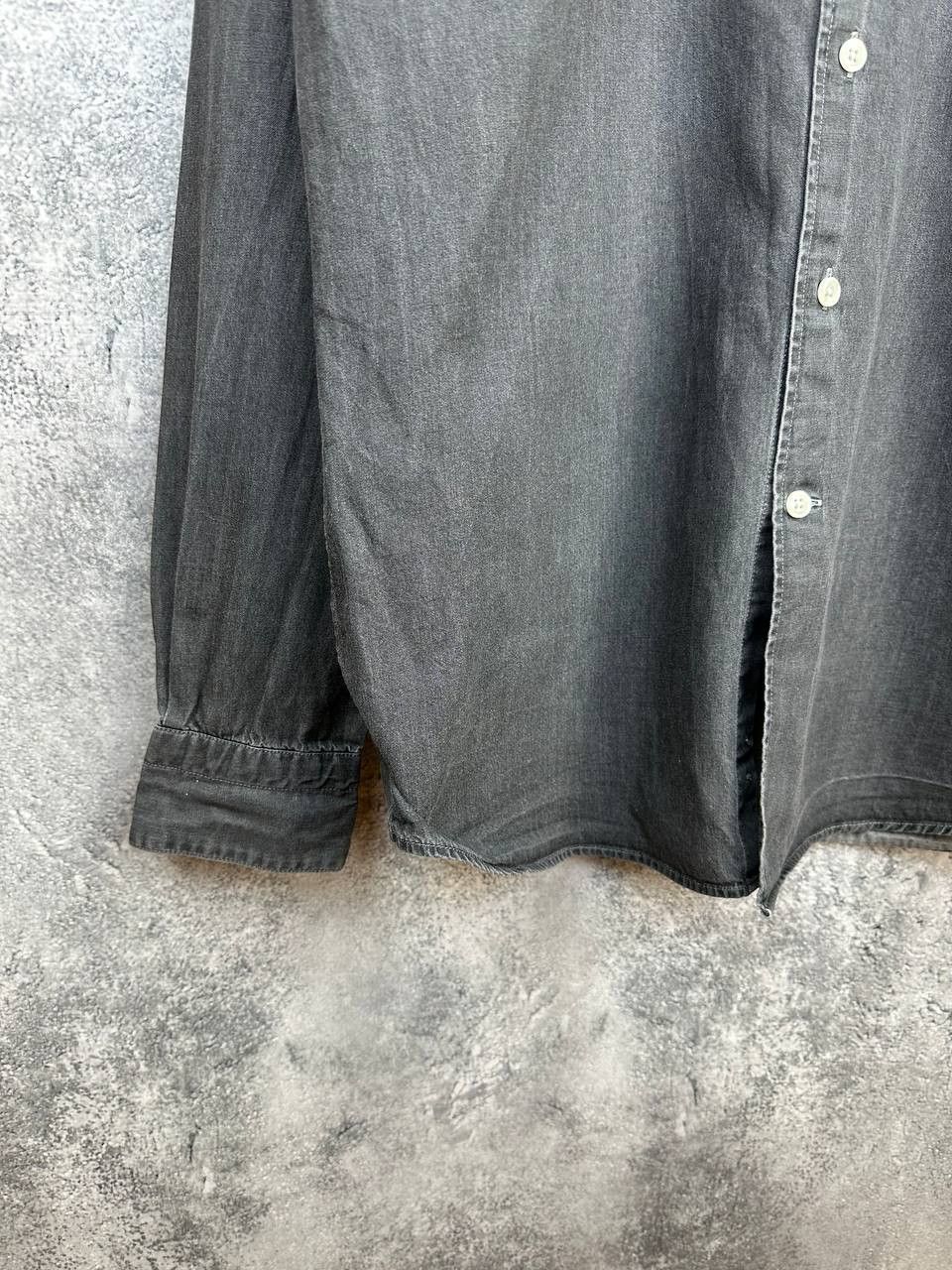 Reiss REISS Knight Dark Wash Denim Shirt Button Up Off-Duty Style Size US L / EU 52-54 / 3 - 6 Thumbnail